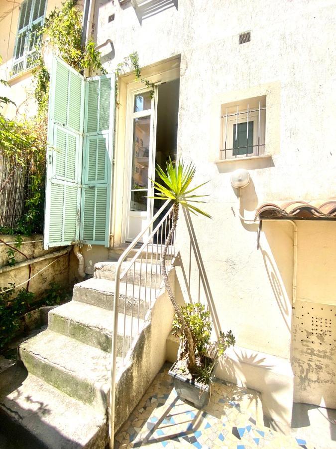 Charmant T2 en Rez-de-jardin terrasse + parking Nice Buitenkant foto