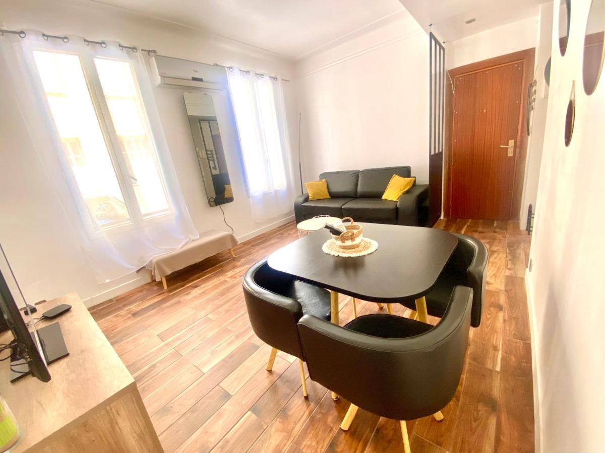 Charmant T2 en Rez-de-jardin terrasse + parking Nice Buitenkant foto