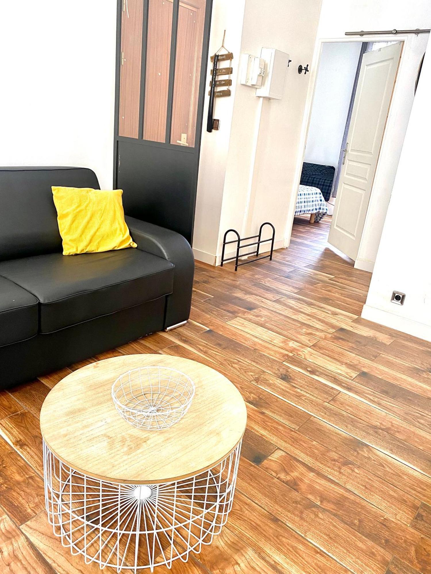 Charmant T2 en Rez-de-jardin terrasse + parking Nice Buitenkant foto